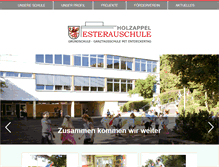 Tablet Screenshot of esterauschule.de